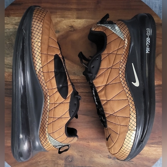RARE Edition NIKE MX-720-818Hybrid Sneaker Copper Black Women's 8.5 - Picture 5 of 14